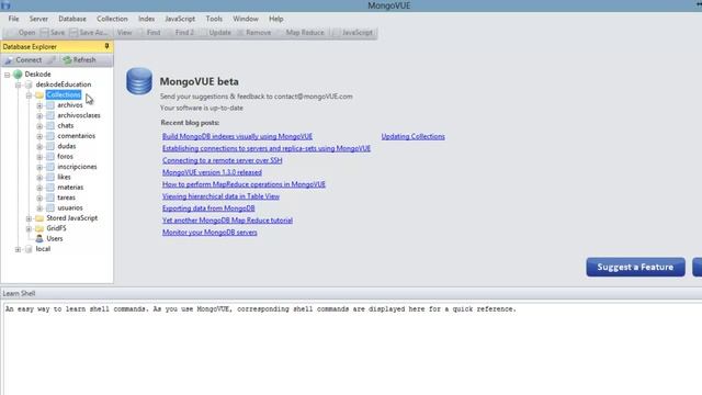 Conexion con MongoDB y  Mongoose Node.js