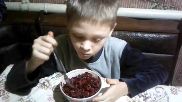 Винегрет по деревенски.