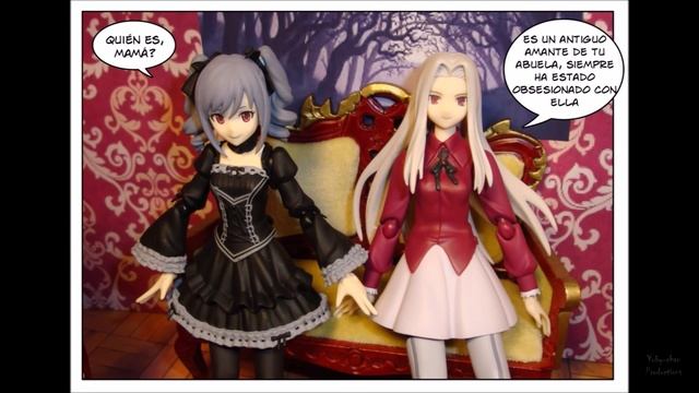VAMPIRE FAMILY 2 (parte 2) - foto comic - stopmotion - manga - figma