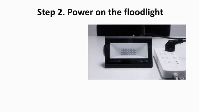 How To Set Up Novostella Blaze Smart Floodlight In Smart Life App