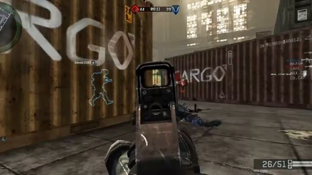 Warface:Ангар , игрок не в себе