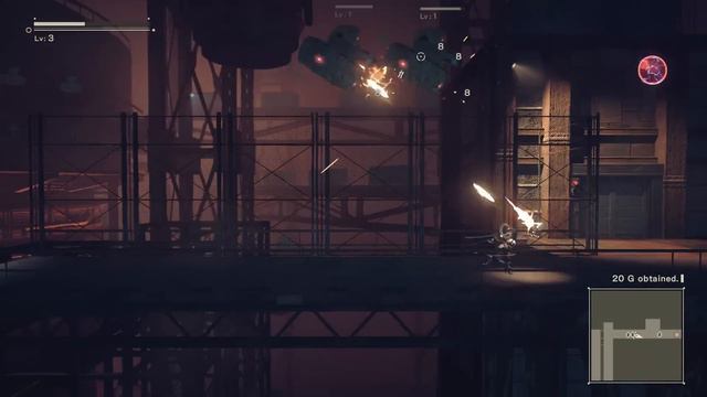 Nier: Automata Walkthrough (Japanese Dub) Part 1 - Prologue First Boss Goliath