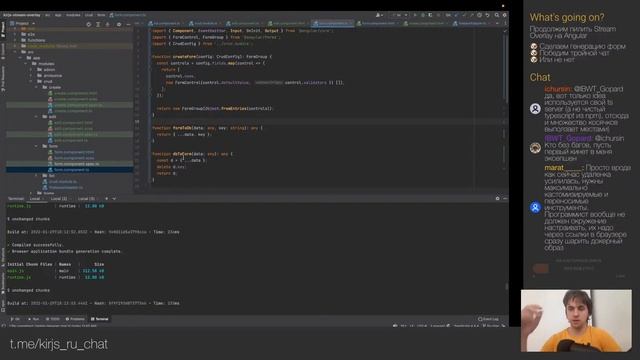 ЧПилим Angular Overlay 32 - Генерируем формы продолжение