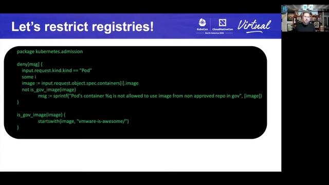 Using Open Policy Agent to Meet Evolving Policy Requirements - Jeremy Rickard, VMware