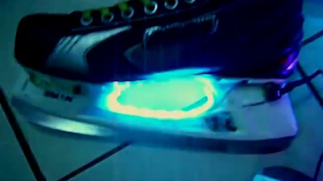 RGB подсветка коньков роликов