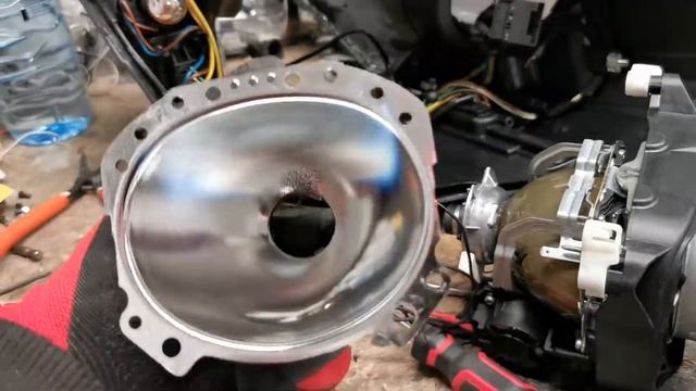 BMW5 e60 przeróbka z UK + regeneracja + SWAP lamp hella xenon