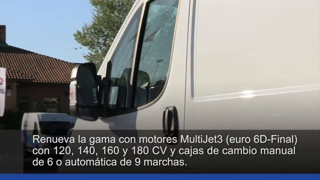 Fiat Ducato S8 2021. Vídeo CON logo. Video Motor Pro