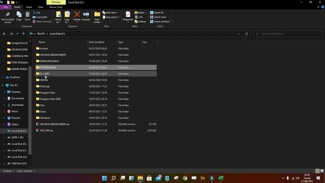FULL TUTORIAL DATABASE PEGAWAI DENGAN FITUR GENERATE ID CARD OTOMATIS