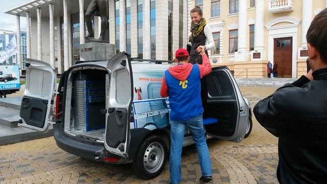 Испытание откидной платформы напрочность