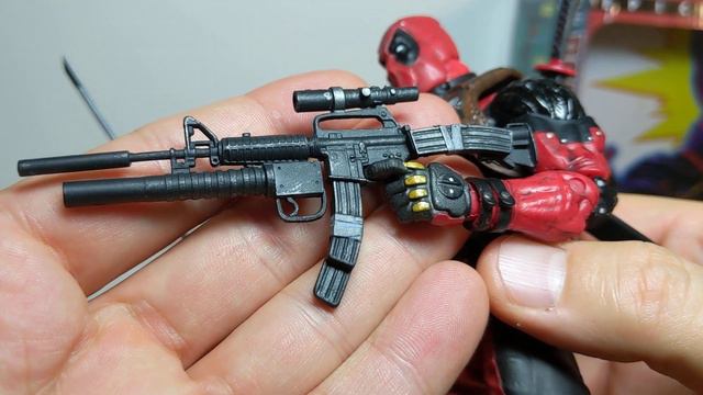 Marvel NECA 8 Inch Deadpool 'Andy' Bootleg Toy Action Figure Review | By FLYGUY