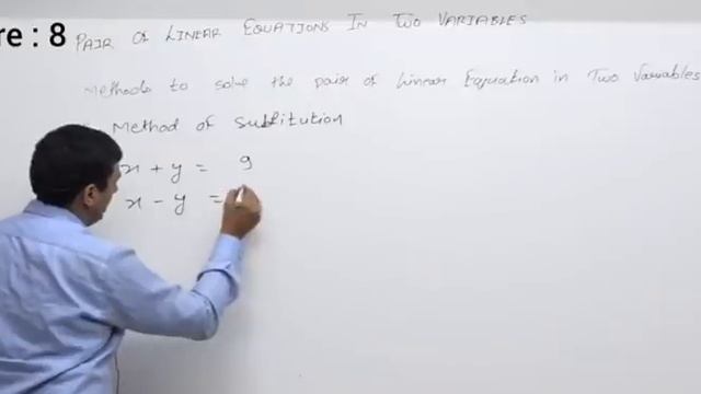 10 Maths L8 Pair Of Linear Equations In Two Variables Eng Med 31 July 2020