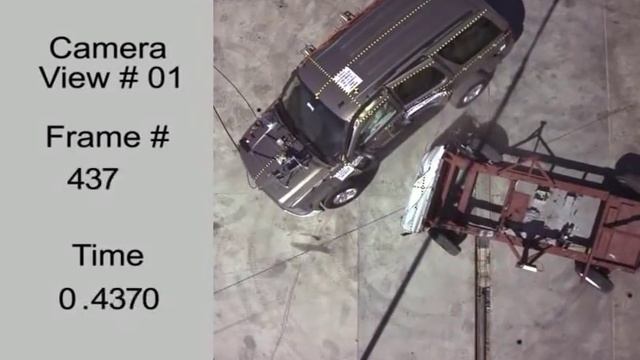 Crash Test 2007 - 2010 Chevrolet Tahoe / Blazer , GMC Yukon (Side Impact) NHTSA