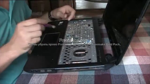 РАЗБОРК ЧИСТКА НОУТА DNS TWC-N13M-GE2 0163417