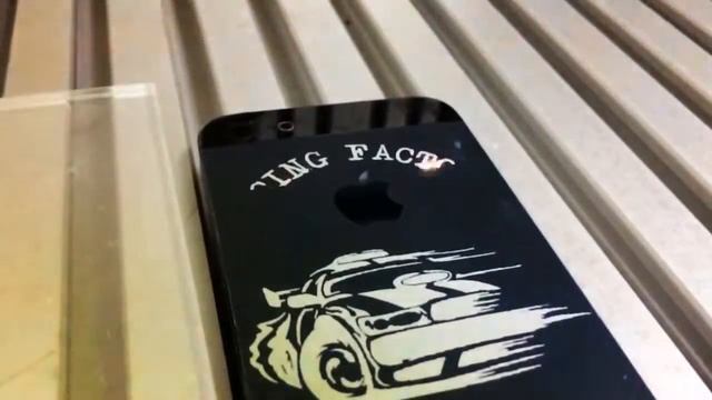 Лазерная Гравировка IPhone 5