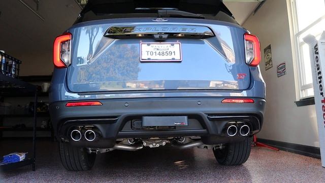 New 2021 Ford Explorer ST Cold Start