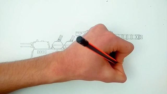 Как нарисовать танк ратте  How to draw a ratte tank