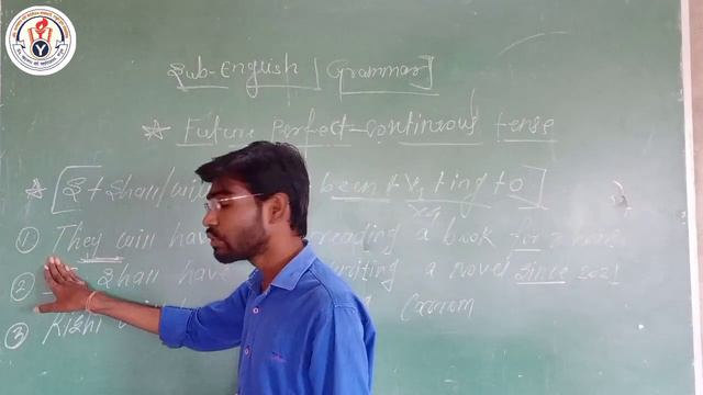 Future perfect continuous tense - 12th English