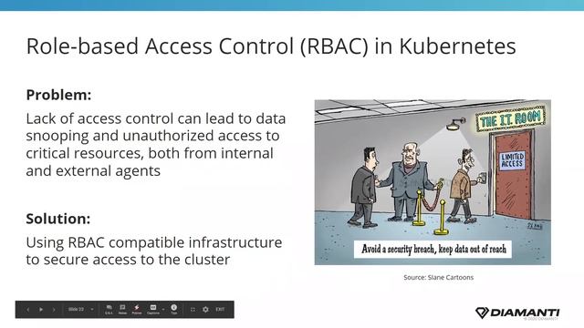 Diamanti Webinar: Securing Kubernetes Infrastructure and Applications