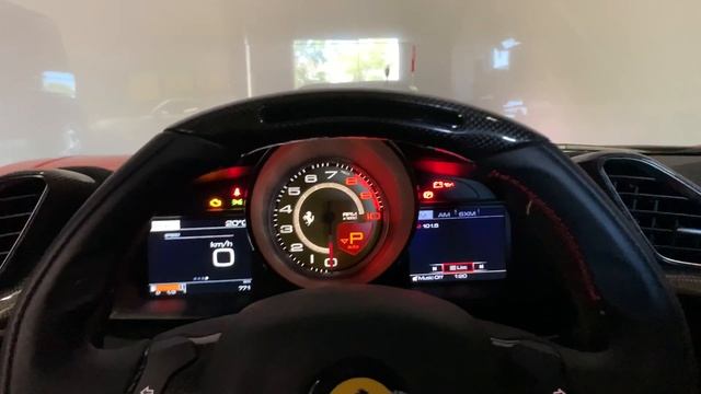 Ferrari 488 Pista Spider Cold Startup *Garage update*