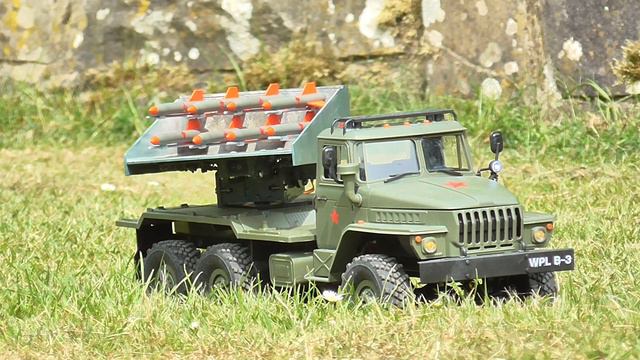 Coming soon - modifying my WPL B36 RC military truck into a working BM21 Soviet rocket launcher
