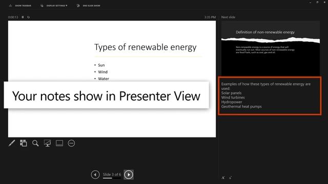 How to add speaker notes in PowerPoint | Microsoft