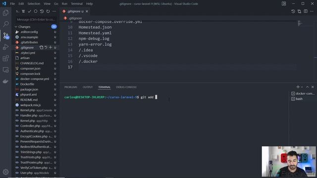 05 - Versionar Projeto Laravel 9.x e Armazenar no GitHub