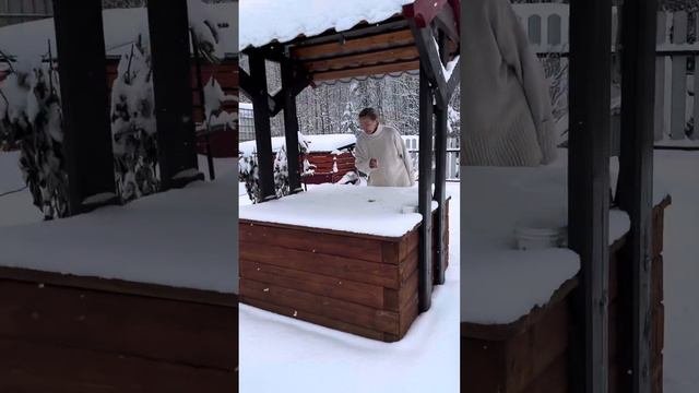 Зимний день на даче