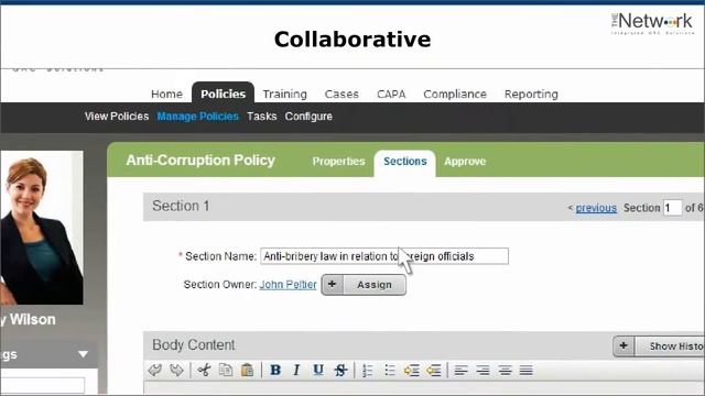 The Network Policy Management Software