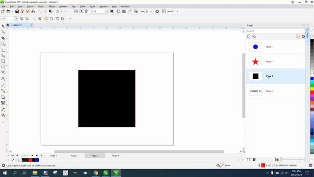 Corel Draw Tips & Tricks CorelDraw 2021 Page Docker