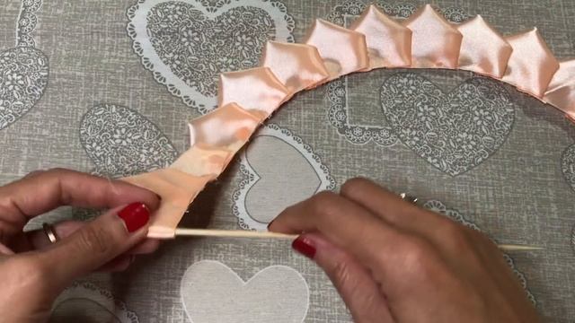 Satin Ribbon Rose ? Tutorial  Ribbon Flower Tutorial Part 1  Subtitles 