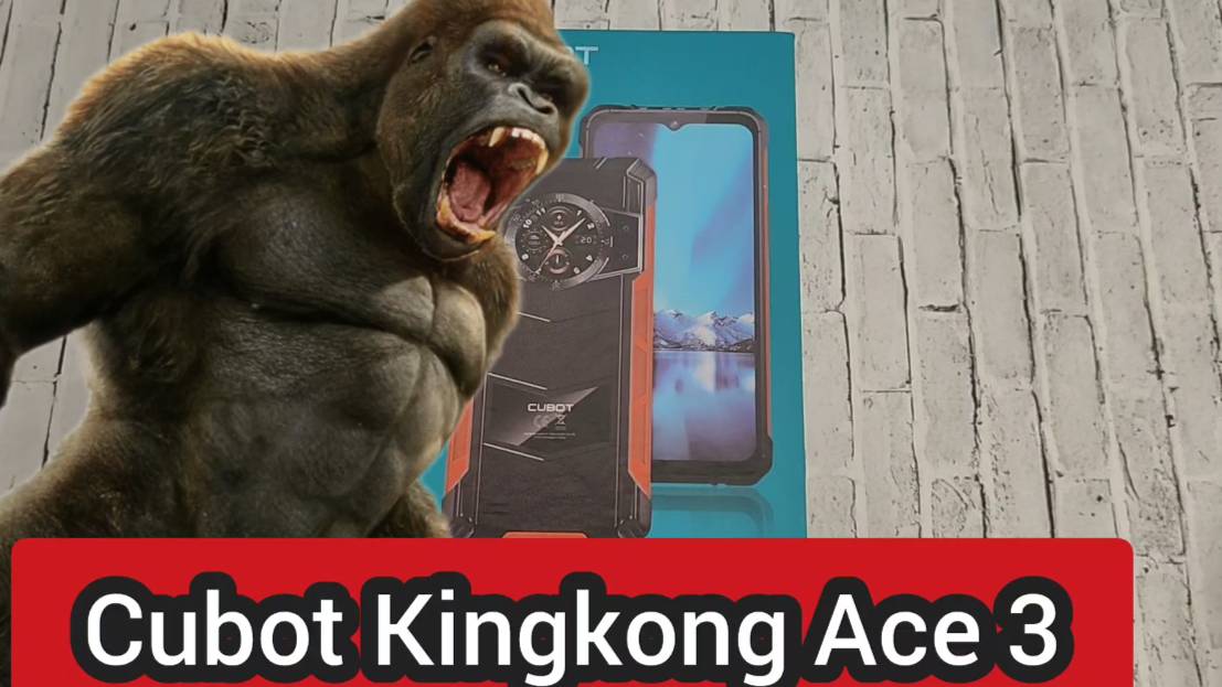 Новинка которая притягивает взгляд - Cubot KingKong Ace 3 поражает дизайном и исполнением.