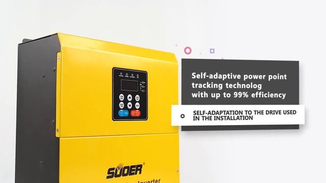 SUOER 380V three phase 37KW solar pump inverter PV100 037G 4T