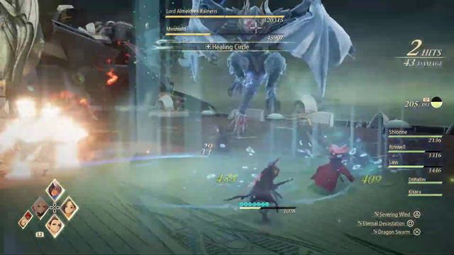 Lord Almeidrea Kaineris Boss Fight Tales of Arise Shionne Gets Kidnapped & Alphens Iron Mask Breaks