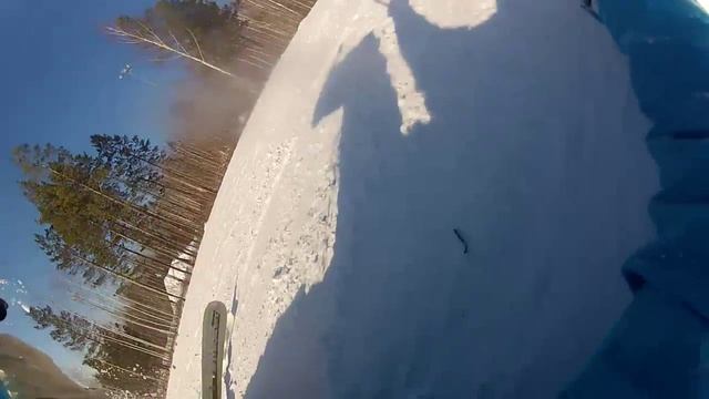 ГЛК Волчиха. Спуск. Видео с камеры GoPRO HERO 2