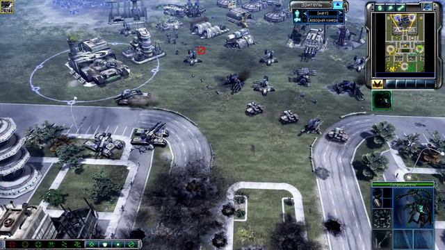 Command and Conquer 3 Ярость Кейна Hardcore 1vs2 Часть 1 - Вторжение скринов