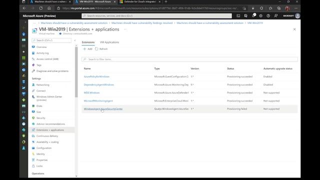 Microsoft Defender for Cloud: Qualys Vulnerability Assessment Scanner
