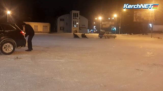 Катание на санках. Керчь