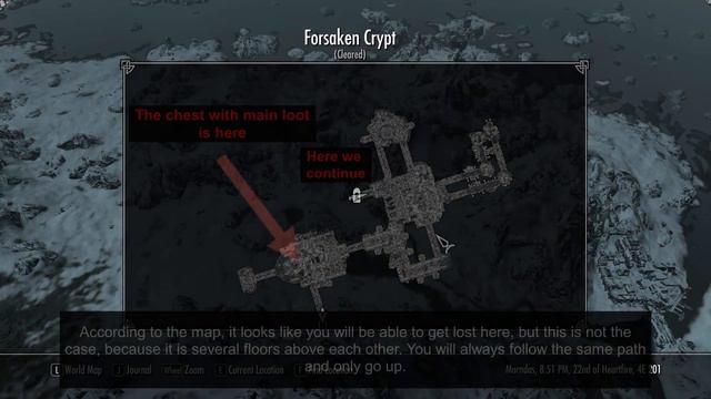 Forsaken Cave | Main Loot Navigator | Skyrim