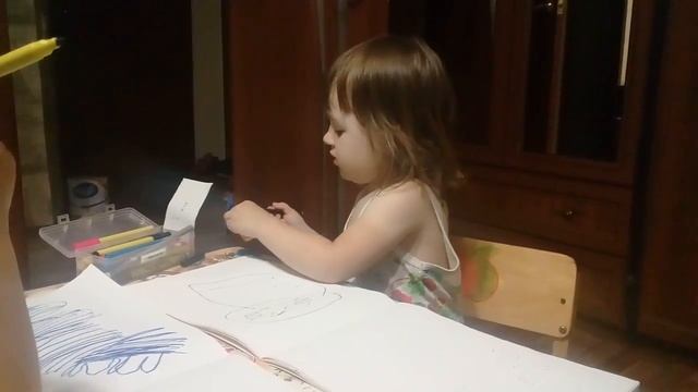 Мисс Алина преподает уроки рисования!!!❤