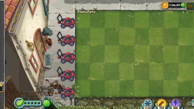 Моё первое видео! plant vs zombie2