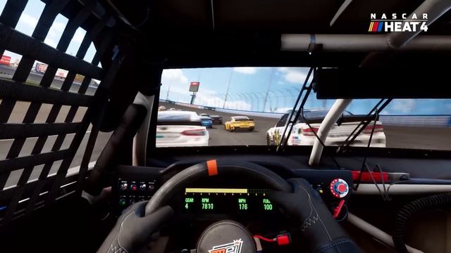 First Look At NASCAR Heat 4 Gameplay, Cover