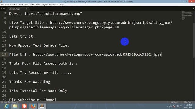 Web Site Hack With Ajaxfile Managar Exploit Noob Tutorial by Hid3n Princ3