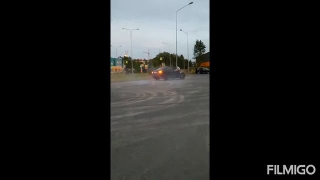 Дрифт на Skoda Rapid