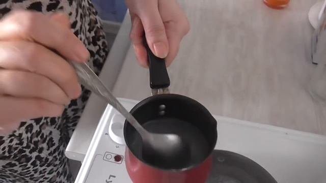 Крахмал с морковкой и сметаной
