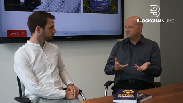 Blockchain Live 2018 Interview with Antony Welfare Retail Sales Director Oracle