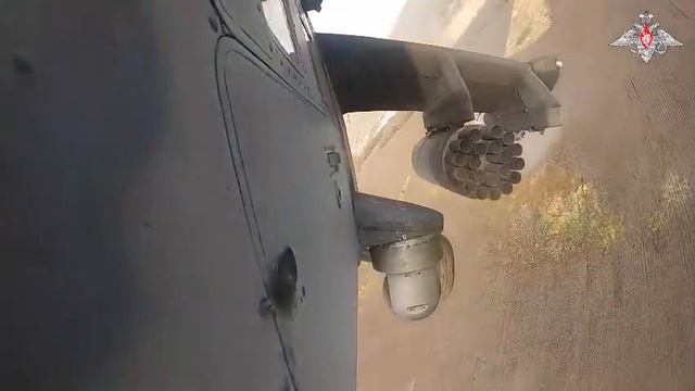 Боевая работа Ми-35 на СВО