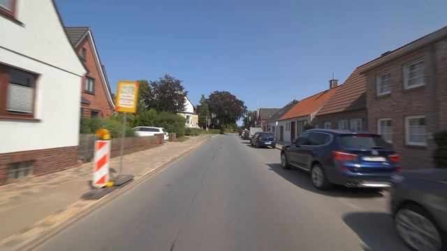 Husum - Mildstedt Germany: Wilhelmstraße Damm Zingel Plan Süderstraße Osterhusumer Straße - 4