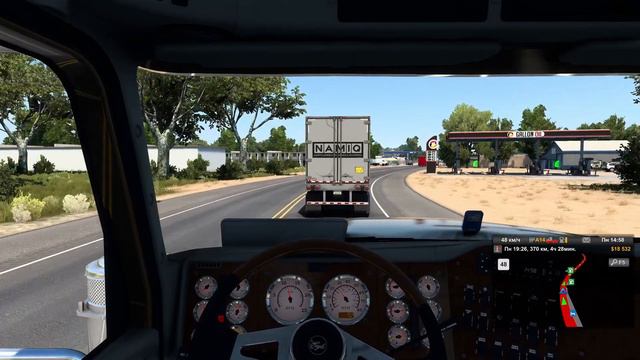 Новый International 9900i 72"Sleeper вдребезги. Флагстафф-Аламогордо ➣ American Truck Simulator #10