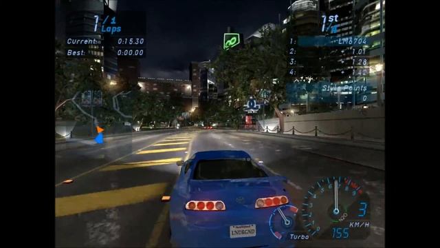 NFS Underground - Toyota Supra