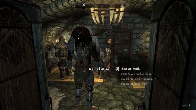 Skyrim: Take Up Arms/Hired Muscle